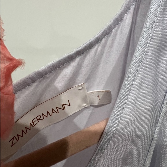 ZIMMERMANN Brand New Luminosity Flip Organza Dress (Silk/Linen) AU 1/US 4-6 - Picture 4 of 12